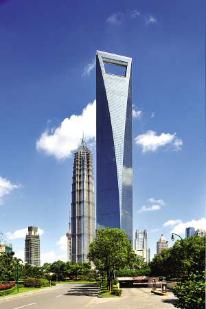 上海环球金融中心492m